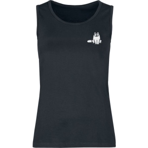 Simon's Cat Simon´s Cat Tank top černá