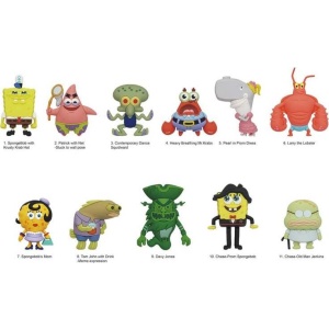 SpongeBob SquarePants Characters (s možností chase!) Přívěsek na tašku vícebarevný
