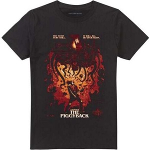 Stranger Things Eddie Munson Poster Tričko černá - Merchstore.cz