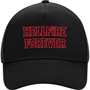 Stranger Things Season 5 - Hellfire Forever Baseballová kšiltovka černá