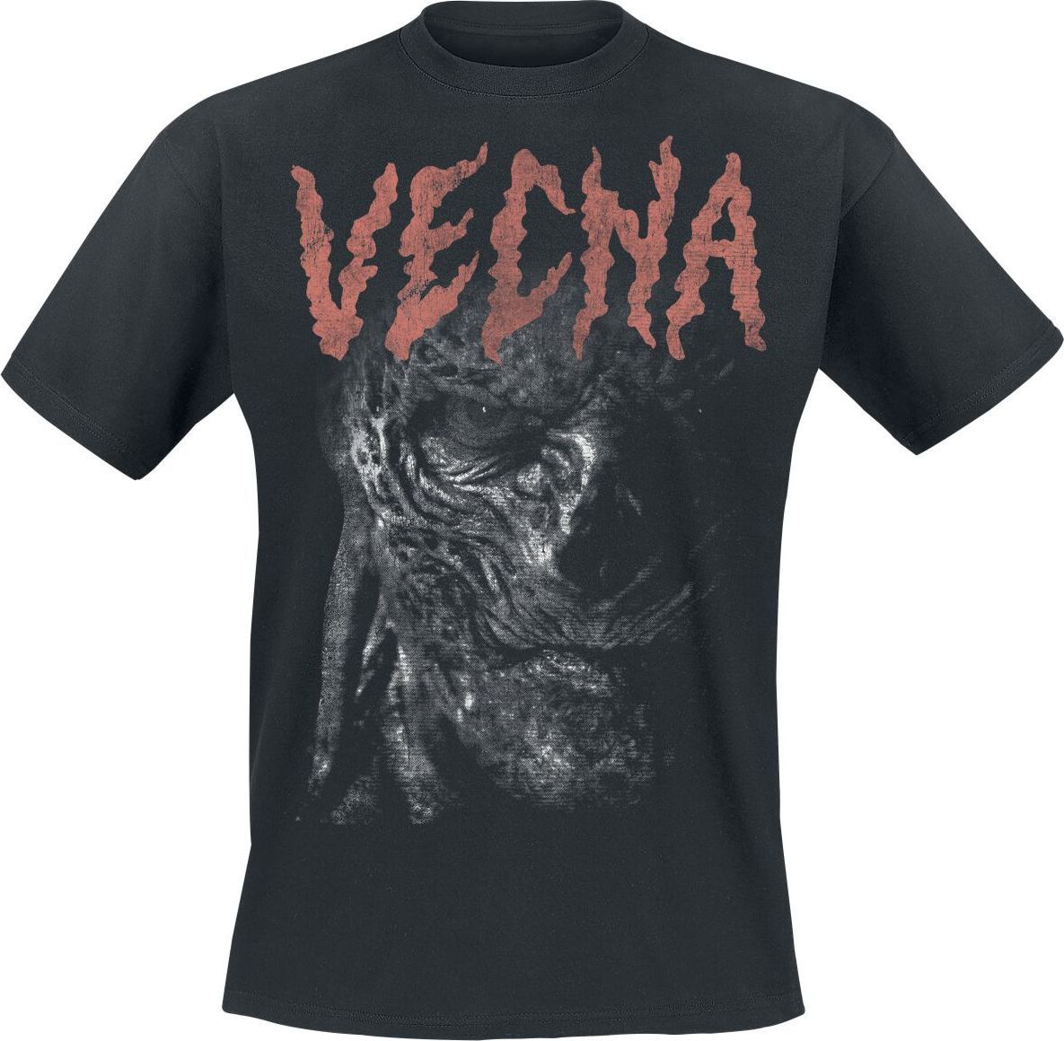 Stranger Things Season 5 - Vecna - Face Tričko černá - Merchstore.cz Stranger Things Season 5 - Vecna - Face Tričko černá - Merchstore.cz