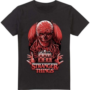 Stranger Things Vecna Horror Tričko černá