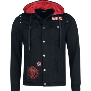 Strážci galaxie Cosmic Mix Džínová bunda černá