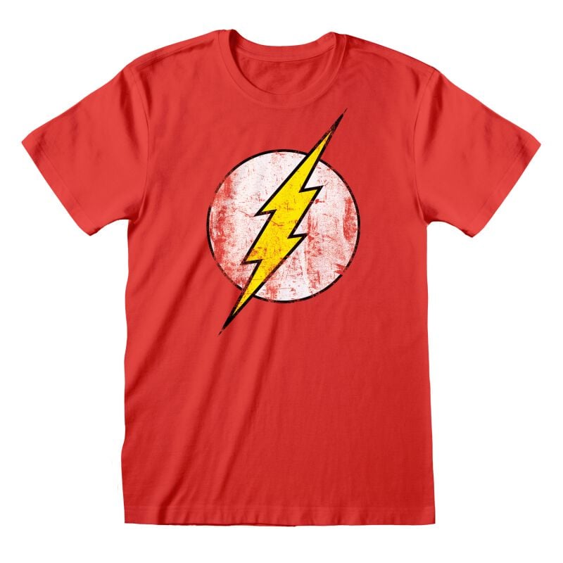 The Flash Flash - Logo Tričko červená - Merchstore.cz