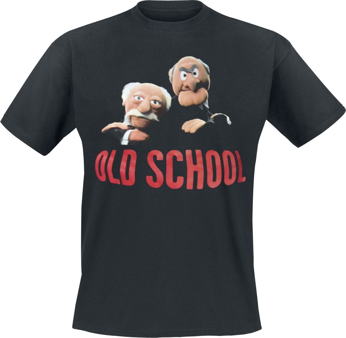 The Muppets Old School Tričko černá - Merchstore.cz