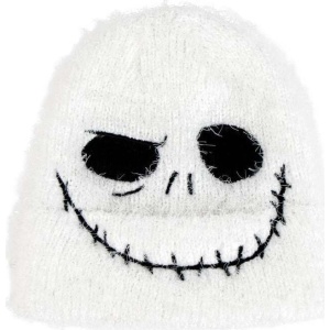 The Nightmare Before Christmas Jack Beanie čepice bílá
