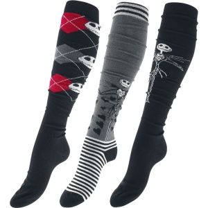 The Nightmare Before Christmas Jack Skellington Nadkolenky vícebarevný