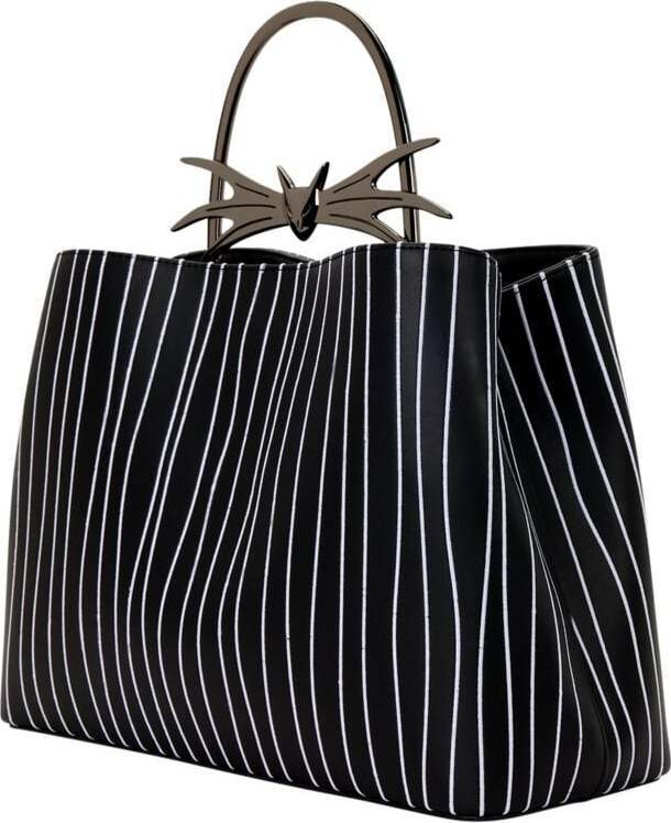 The Nightmare Before Christmas Loungefly - Jack Kabelka cerná/bílá - Merchstore.cz