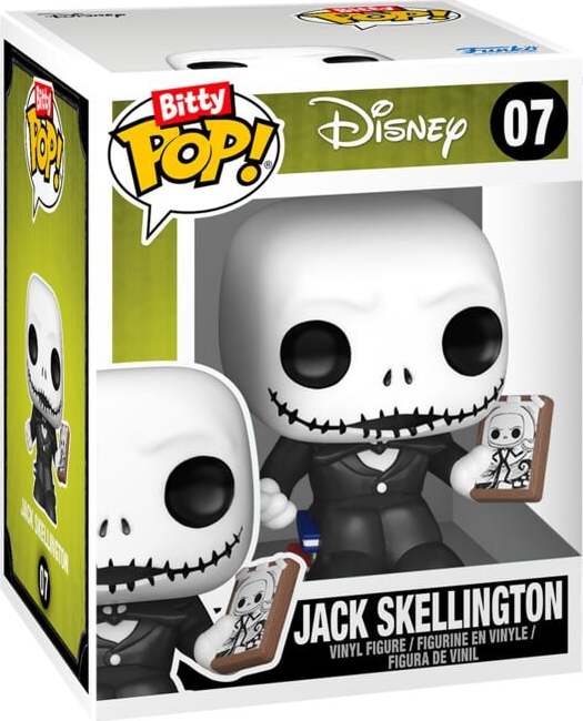 The Nightmare Before Christmas Vinylová figurka č.07 Jack Skellington Sberatelská postava standard - Merchstore.cz