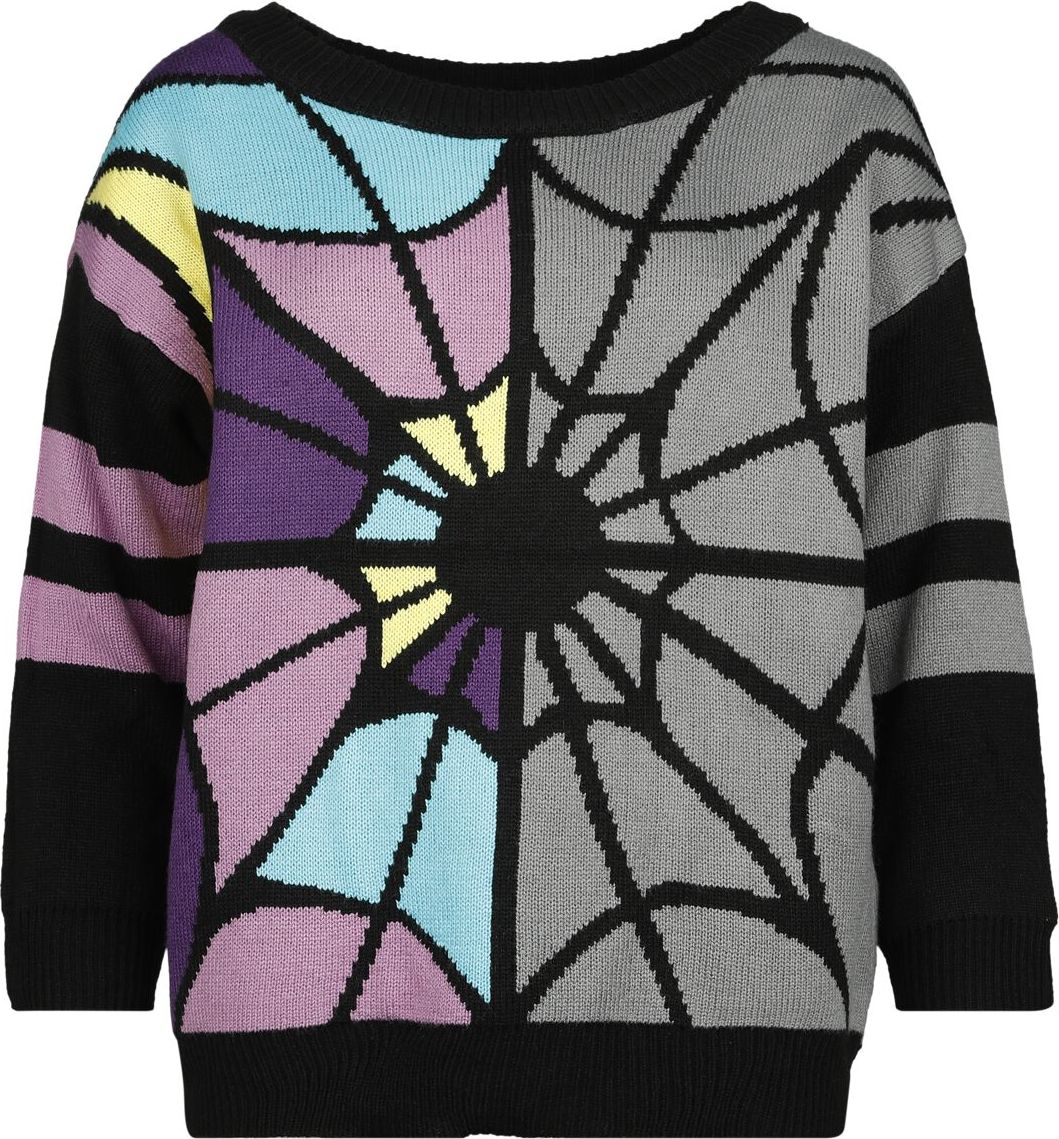 Wednesday Oversized bunda Heartless - Enid Dámnský svetr vícebarevný - Merchstore.cz