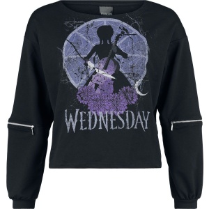 Wednesday Sharp Edged Dámská mikina černá