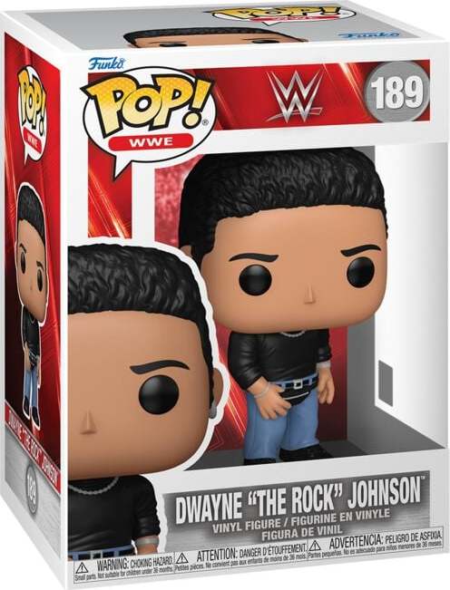 WWE Vinylová figurka č.189 Dwayne The Rock Johnson Sberatelská postava standard - Merchstore.cz WWE Vinylová figurka č.189 Dwayne The Rock Johnson Sberatelská postava standard - Merchstore.cz