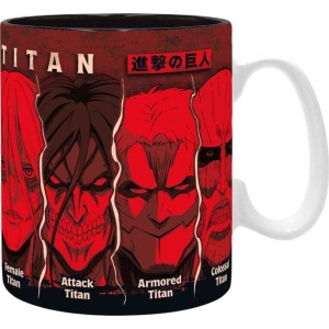 Attack On Titan All Titans Hrnek vícebarevný - Merchstore.cz