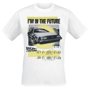 Back To The Future I'm In The Future Tričko bílá - Merchstore.cz