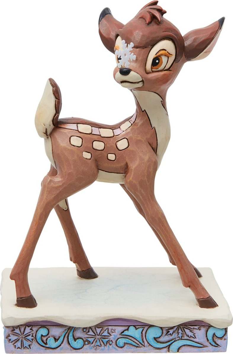 Bambi Vánoční figurka Frosted Fawn - Bambi Socha vícebarevný - Merchstore.cz