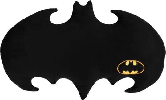 Batman Bat dekorace polštár cerná/žlutá - Merchstore.cz Batman Bat dekorace polštár cerná/žlutá - Merchstore.cz