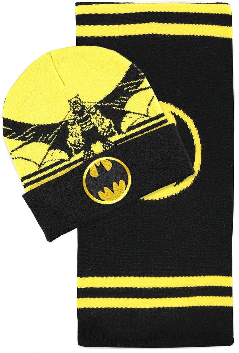 Batman Logo zimní souprava vícebarevný - Merchstore.cz