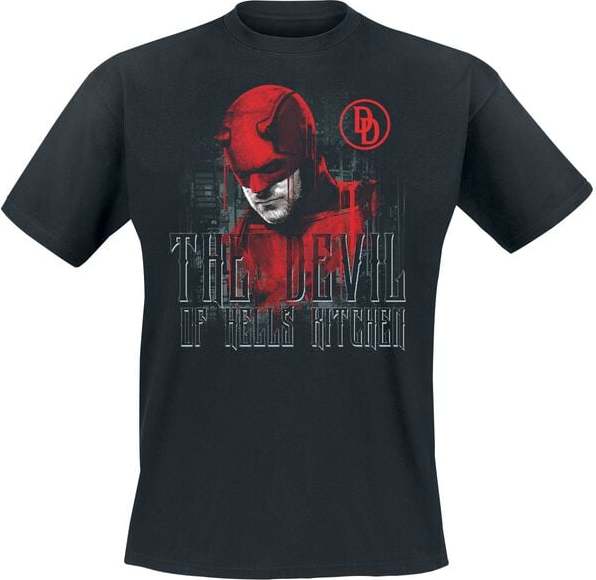 Daredevil The Devil Of Hells Kitchen Tričko černá - Merchstore.cz