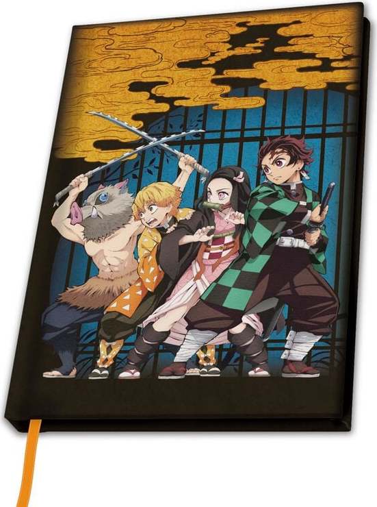 Demon Slayer Group Notes vícebarevný - Merchstore.cz