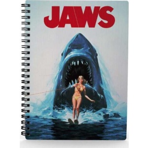 Der weisse Hai 3D notes Jaws - Alternative Poster Poznámkový blok vícebarevný