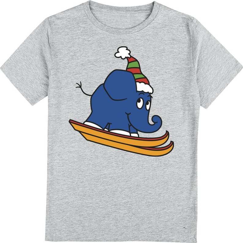 Die Sendung mit der Maus Elefant - Wintersport - Ski detské tricko prošedivelá - Merchstore.cz Die Sendung mit der Maus Elefant - Wintersport - Ski detské tricko prošedivelá - Merchstore.cz
