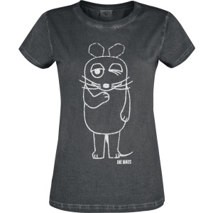 Die Sendung mit der Maus Maus Dámské tričko černá