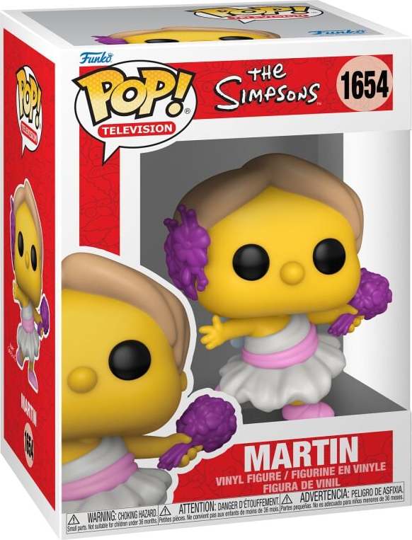 Die Simpsons Vinylová figurka č.1654 Martin Sberatelská postava standard - Merchstore.cz