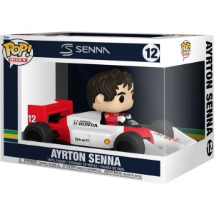 Formel 1 Vinylová figurka č.12 Ayrton Senna (Pop Rides!) Sberatelská postava standard