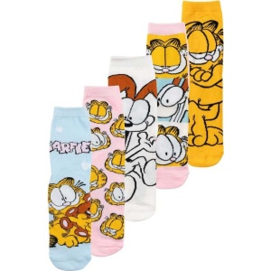 Garfield Balení 5 párů ponožek Garfield Ponožky vícebarevný