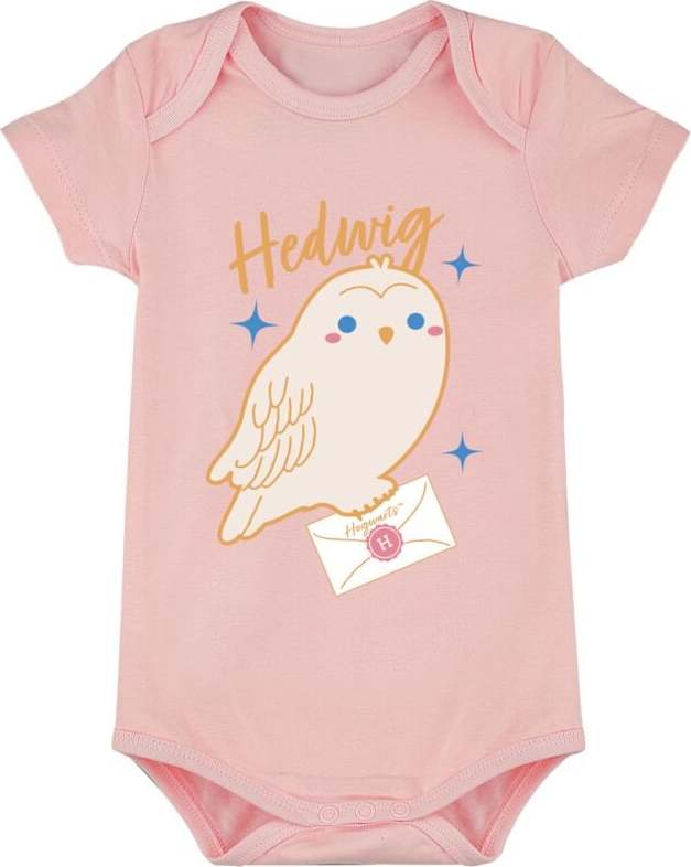 Harry Potter Hedwig body světle růžová - Merchstore.cz