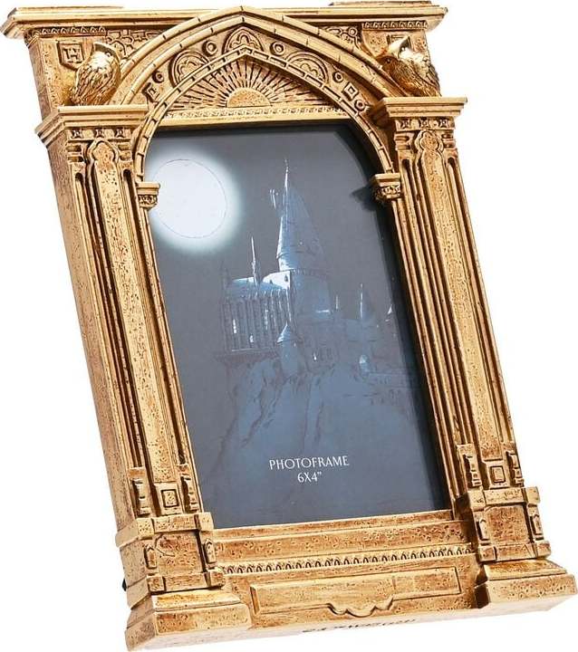 Harry Potter Hogwarts Portal dekorace zlatá - Merchstore.cz