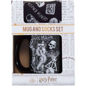 Harry Potter Hrnek s ponožkami Dark Arts Hrnek vícebarevný - Merchstore.cz