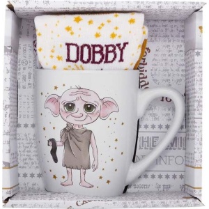 Harry Potter Hrnek s ponožkami Dobby Hrnek vícebarevný - Merchstore.cz