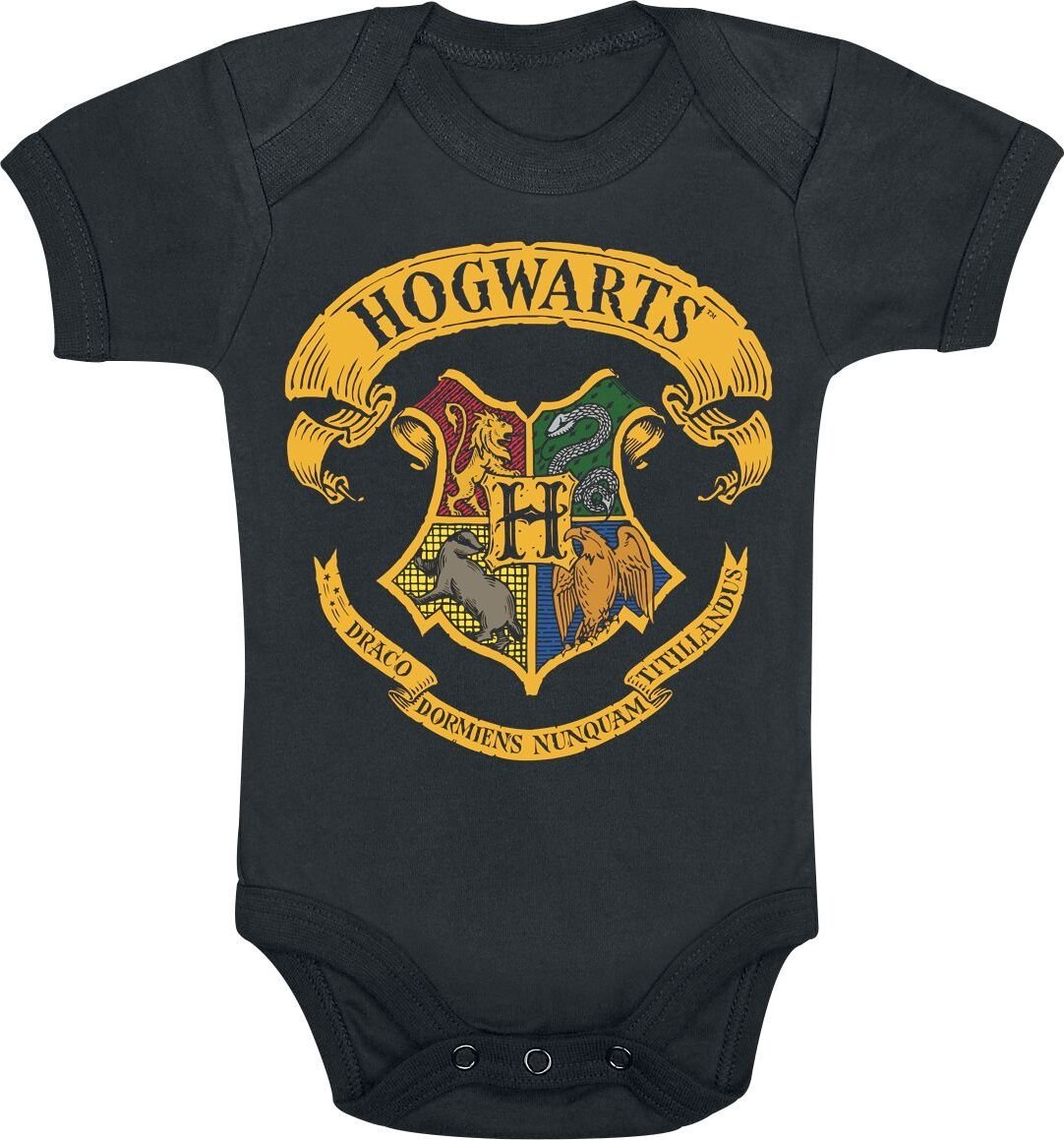 Harry Potter Kids - Hogwarts Crest body černá - Merchstore.cz