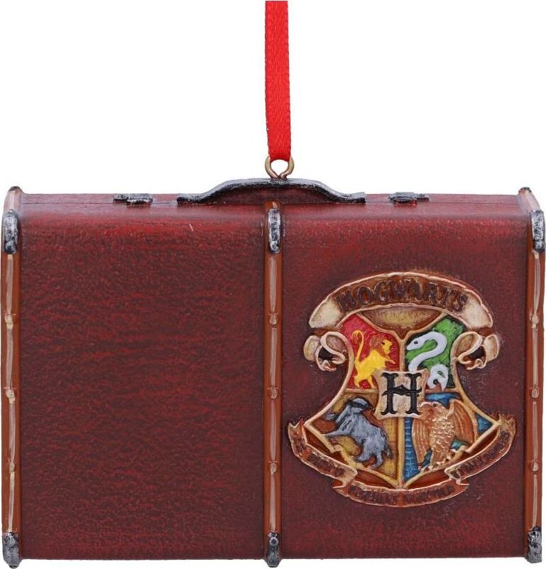 Harry Potter Kufor Hogwarts Vánocní ozdoba - koule standard - Merchstore.cz