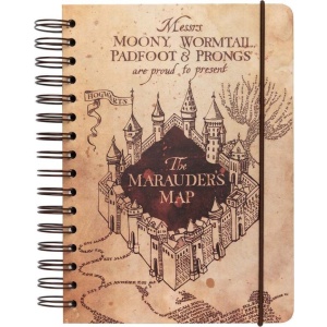 Harry Potter Marauder's Map Notes vícebarevný