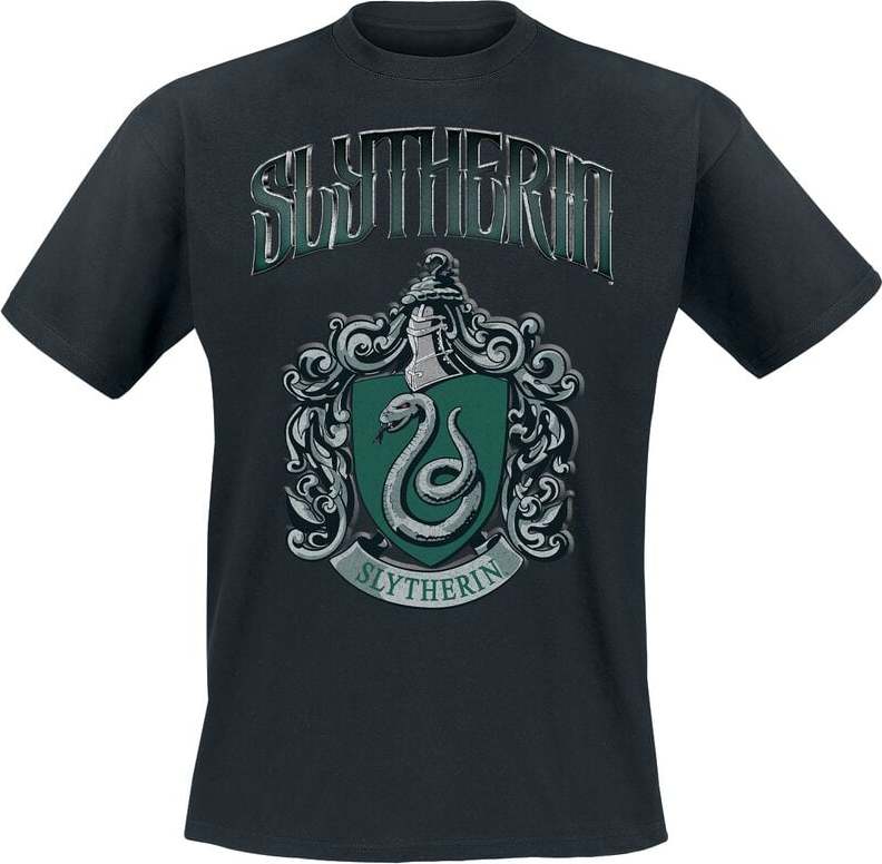 Harry Potter Slytherin Tričko černá - Merchstore.cz