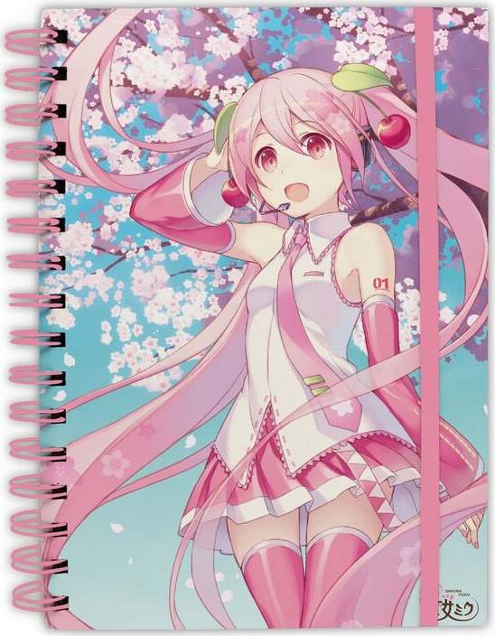 Hatsune Miku Cherry Blossom Notes vícebarevný - Merchstore.cz