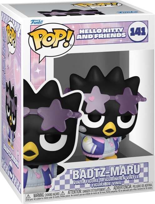 Hello Kitty Hello Kitty And Friends - Badtz-Maru K-Pop Vinyl Figur 141 Sberatelská postava standard - Merchstore.cz