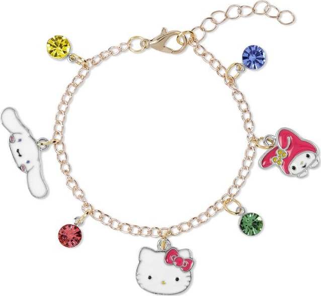Hello Kitty Hello Kitty & Friends náramek stríbrná - Merchstore.cz