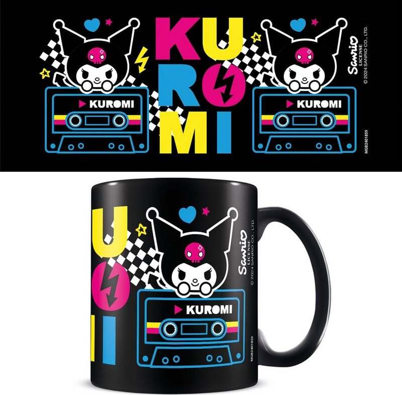 Hello Kitty Kuromi - Punk Vibes Hrnek vícebarevný - Merchstore.cz