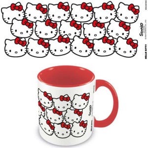 Hello Kitty Many Kittys Hrnek vícebarevný