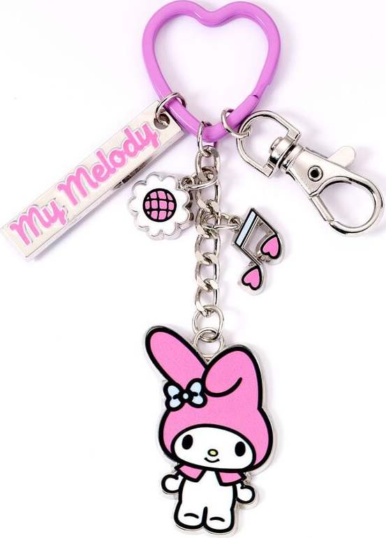 Hello Kitty My Melody Klíčenka vícebarevný - Merchstore.cz