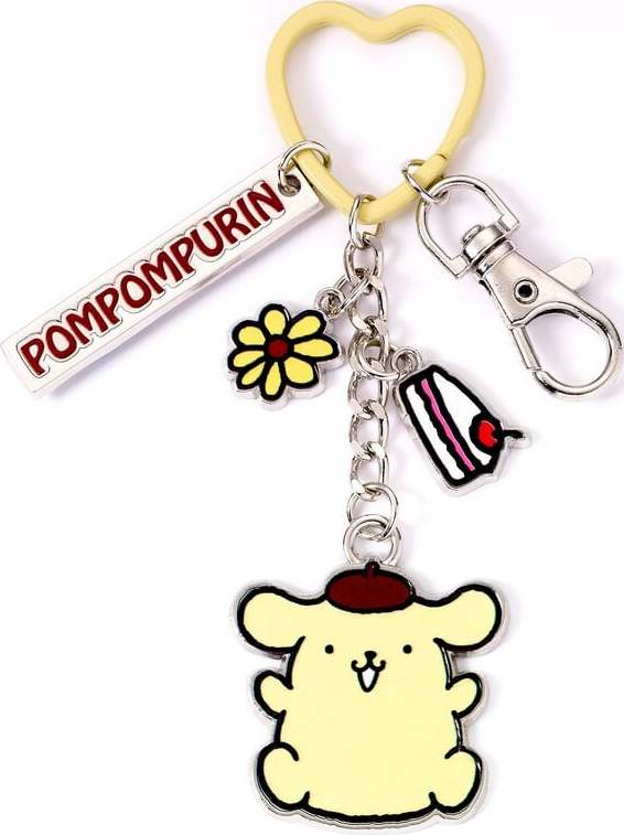 Hello Kitty Pompompurin Klíčenka vícebarevný - Merchstore.cz