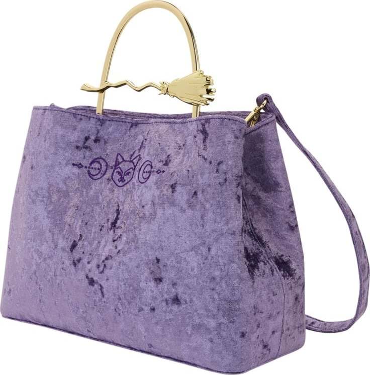 Hocus Pocus Loungefly - Velvet Broom Kabelka vícebarevný - Merchstore.cz