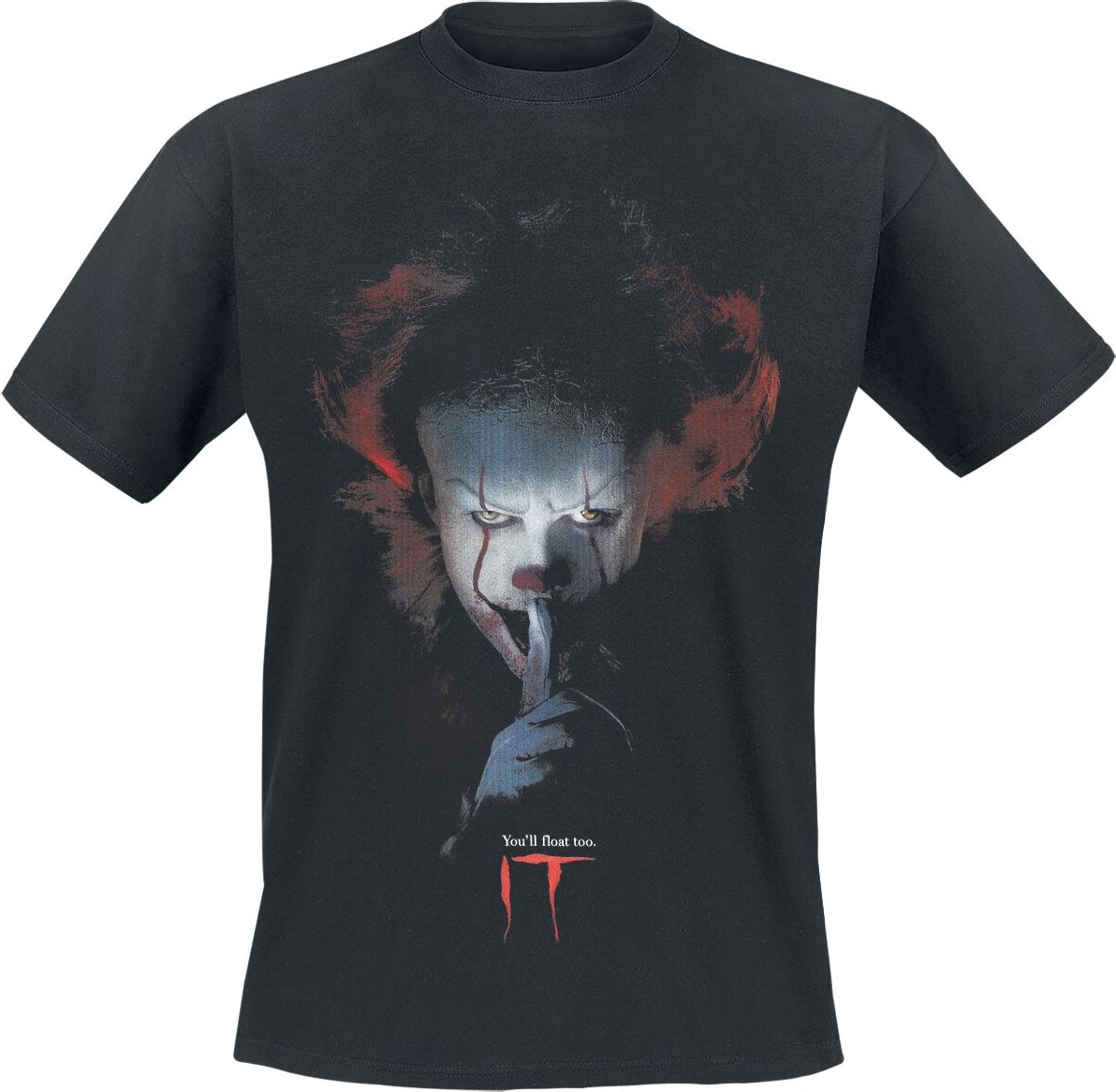 IT IT - Pennywise - Chuut Tričko černá - Merchstore.cz