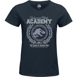 Jurassic Park Jurassic Park Academy Dámské tričko námořnická modrá - Merchstore.cz