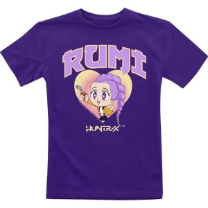KPop Demon Hunters Huntrix Rumi detské tricko šeríková
