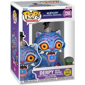 KPop Demon Hunters Tiger mit Vogel (Pop! Animation)(Glow in the Dark) Vinyl Figur 2260 Sberatelská postava standard