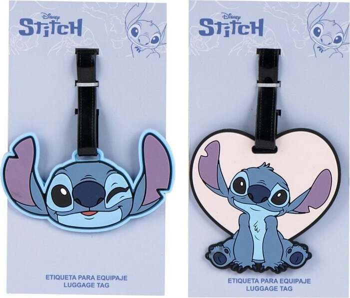 Lilo & Stitch Balení 2 ks věšáků na tašku Stitch Přívěsek na tašku vícebarevný - Merchstore.cz